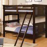 SPRING CREEK Twin/Twin Bunk Bed in Dark Walnut Finish